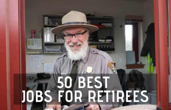 senior retiree working as a park ranger