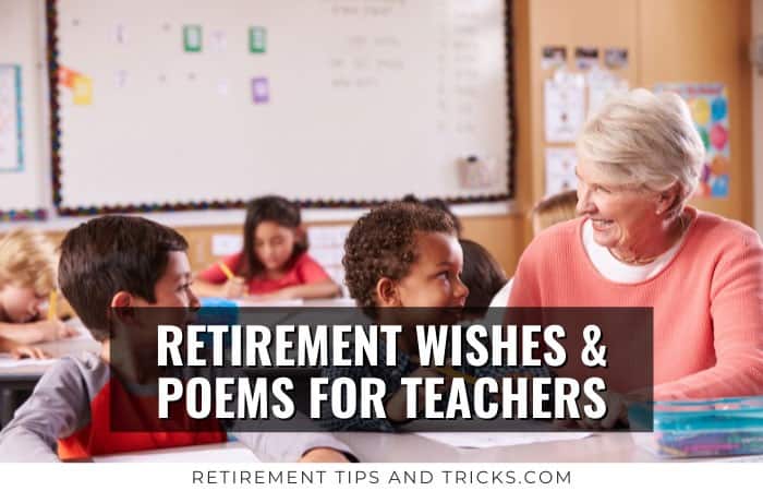 retirement poems for teachers